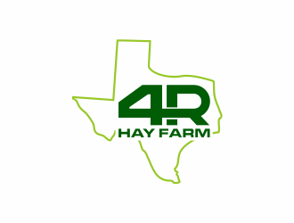 4R Hay Farm logo design by mutafailan