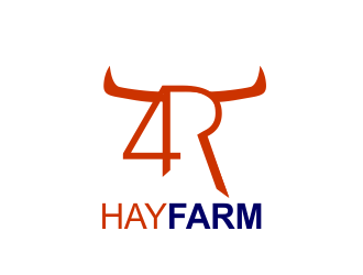 4R Hay Farm logo design by Day2DayDesigns