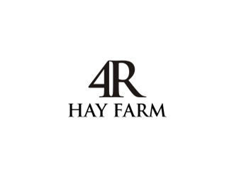 4R Hay Farm logo design by sheilavalencia