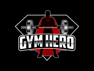 Gym Hero logo design by beejo