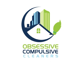 Obsessive Compulsive Cleaners  logo design by AamirKhan