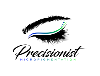 Precisionist Micropigmentation logo design by ubai popi