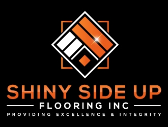 Shiny Side Up Flooring Inc logo design by MonkDesign