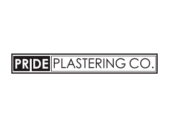 Pride Plastering Co. logo design by Greenlight
