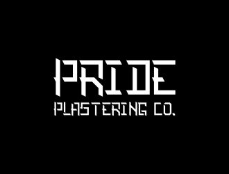 Pride Plastering Co. logo design by N3V4