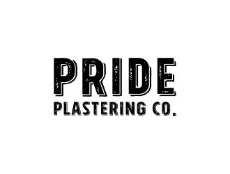 Pride Plastering Co. logo design by N3V4
