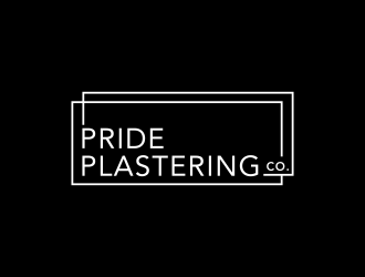 Pride Plastering Co. logo design by ingepro