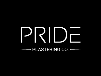 Pride Plastering Co. logo design by uttam