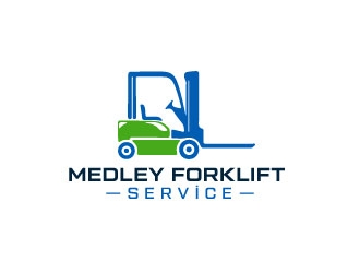 Medley Forklift Service logo design by AYATA
