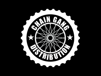 chain gang distribution logo design by MarkindDesign