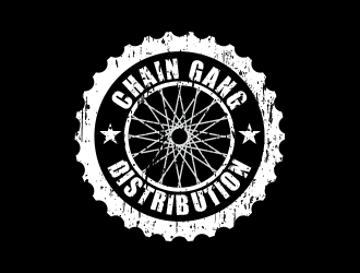 chain gang distribution logo design by MarkindDesign