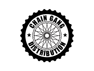 chain gang distribution logo design by MarkindDesign