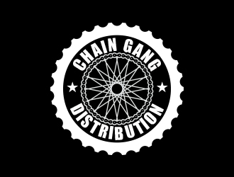 chain gang distribution logo design by MarkindDesign