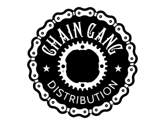 chain gang distribution logo design by uttam