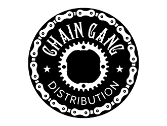chain gang distribution logo design by uttam