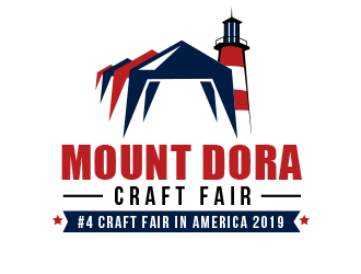 Mount Dora Craft Fair logo design by BeDesign