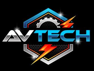 Avtech Industrial Products logo design by design_brush
