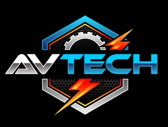 Avtech Industrial Products logo design by design_brush