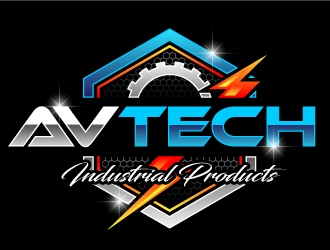 Avtech Industrial Products logo design by design_brush