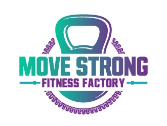 Move Strong Fitness Factory logo design by daywalker