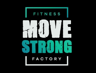 Move Strong Fitness Factory logo design by Andrei P