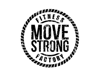 Move Strong Fitness Factory logo design by MarkindDesign