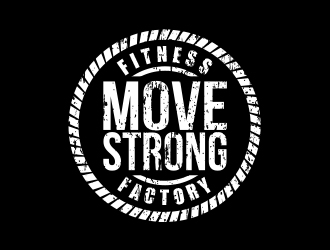 Move Strong Fitness Factory logo design by MarkindDesign