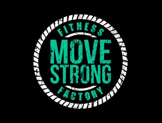 Move Strong Fitness Factory logo design by MarkindDesign