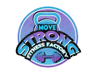 Move Strong Fitness Factory logo design by aryamaity