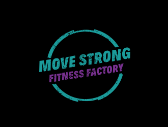 Move Strong Fitness Factory logo design by Greenlight