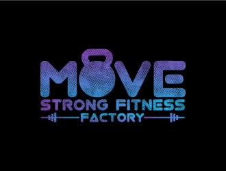 Move Strong Fitness Factory logo design by aryamaity