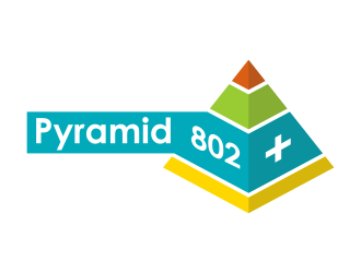 Pyramid 802 Plus logo design by creator_studios