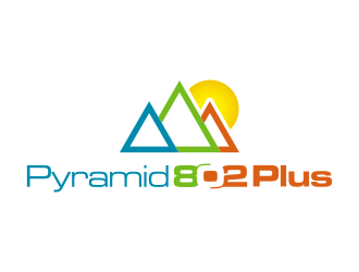 Pyramid 802 Plus logo design by BlessedArt
