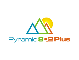 Pyramid 802 Plus logo design by BlessedArt