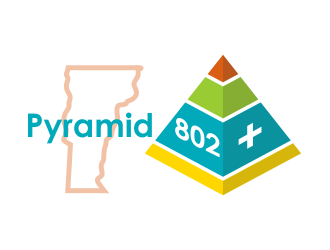 Pyramid 802 Plus logo design by creator_studios