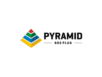 Pyramid 802 Plus logo design by vostre