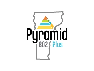 Pyramid 802 Plus logo design by zakdesign700