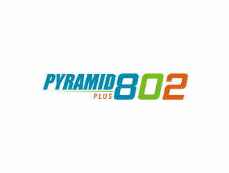 Pyramid 802 Plus logo design by giphone
