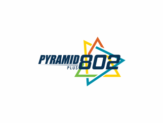 Pyramid 802 Plus logo design by giphone