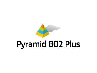 Pyramid 802 Plus logo design by hitman47