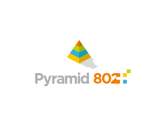 Pyramid 802 Plus logo design by hitman47