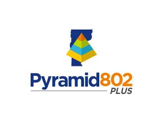 Pyramid 802 Plus logo design by hitman47