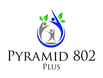 Pyramid 802 Plus logo design by jetzu