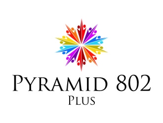 Pyramid 802 Plus logo design by jetzu