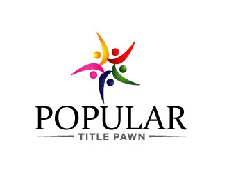 Popular Title Pawn  logo design by karjen