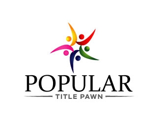 Popular Title Pawn  logo design by KDesigns