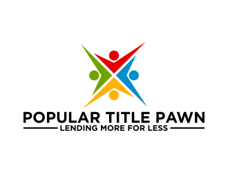 Popular Title Pawn  logo design by maseru