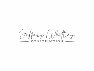 jeffery whitley construction logo design by Franky.