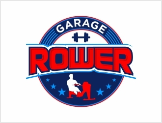Garage Rower logo design by Shabbir