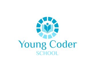 Young Coder School logo design by N3V4